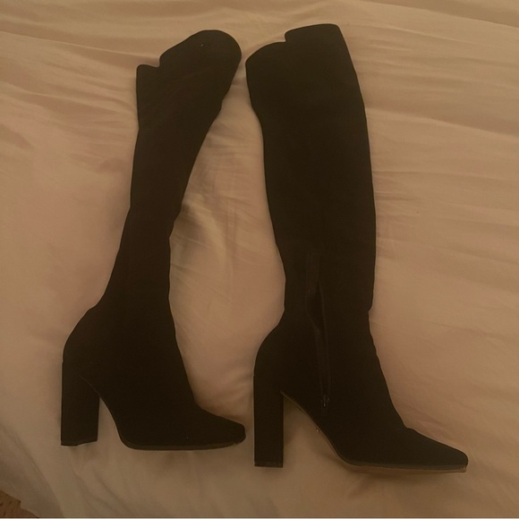 Choan black over the knee boots - Picture 4 of 9